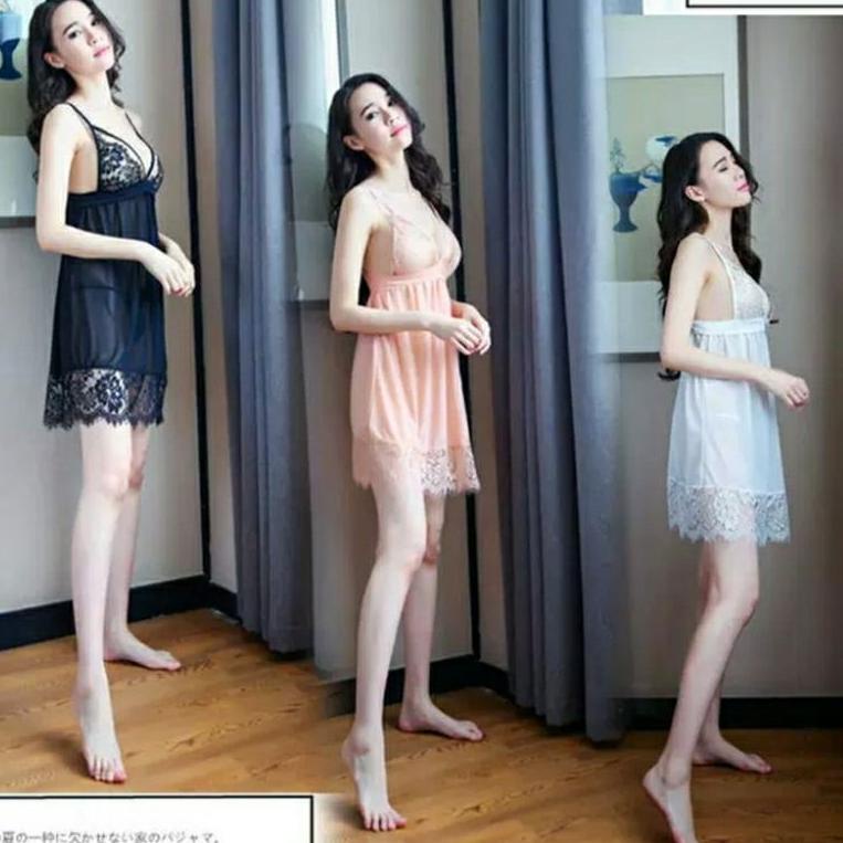 LETTA LINGERIE Big Size Sexy M-XXL Lingeri Seksi Linjeri Transparan Lingeria Sexy Baju Tidur Sexy Ba