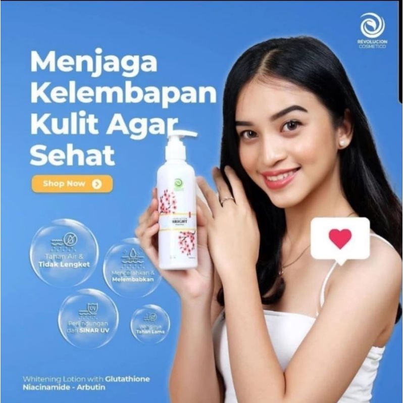 WHITENING BODY LOTION BPOM REVOLOTION BRIGHT