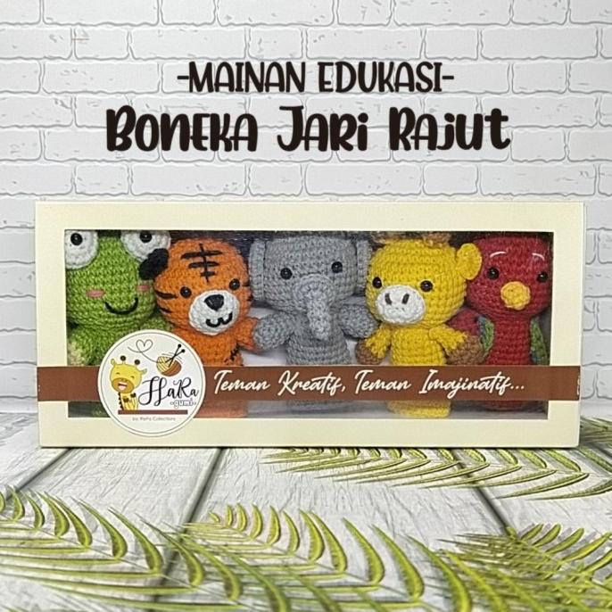 *****] Boneka Jari Rajut HaRagumi Kemasan Exclusive Box