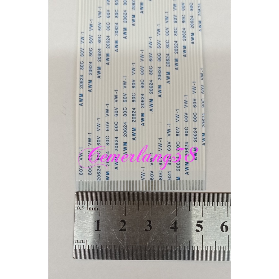 Kabel Flexibel 40 Pin 16 CM KSR (1.25) BOLAK BALIK AWM20624 40 pins