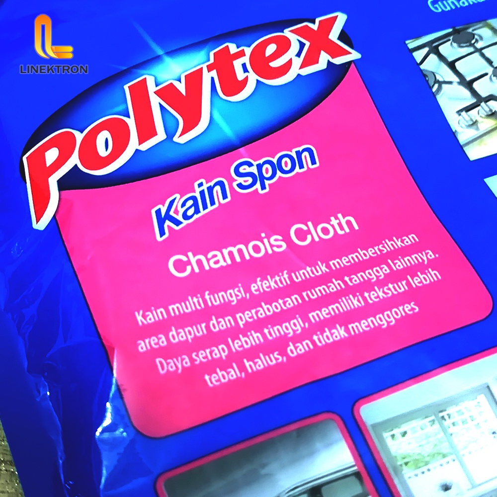 POLYTEX SABUT JARING ANTI GORES UNTUK ALAT MAKAN ANTI LENGKET