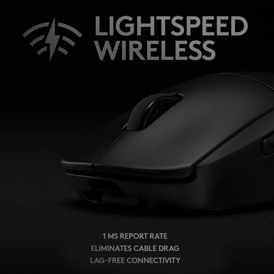 Mouse Gaming Logitech G PRO Wireless 25K DPI for E-Sports