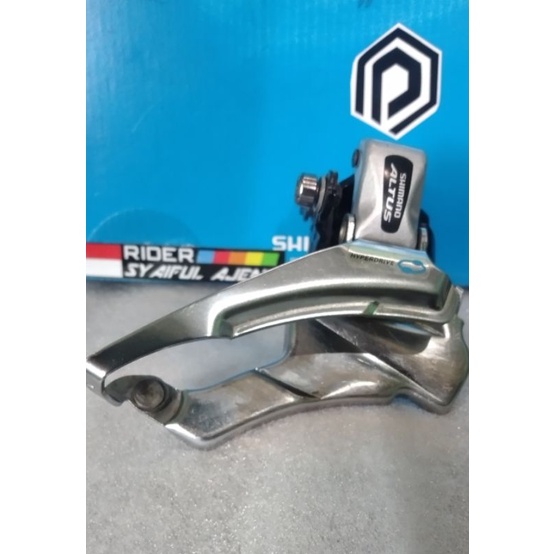 pemindah gigi depan FD front dreauler Altus shimano 3speed MTB