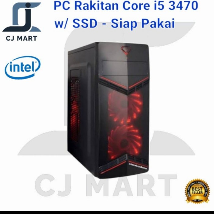 Rakitan Rakitan I5 3470/ Ssd / Pc Kantor Siap Pakai