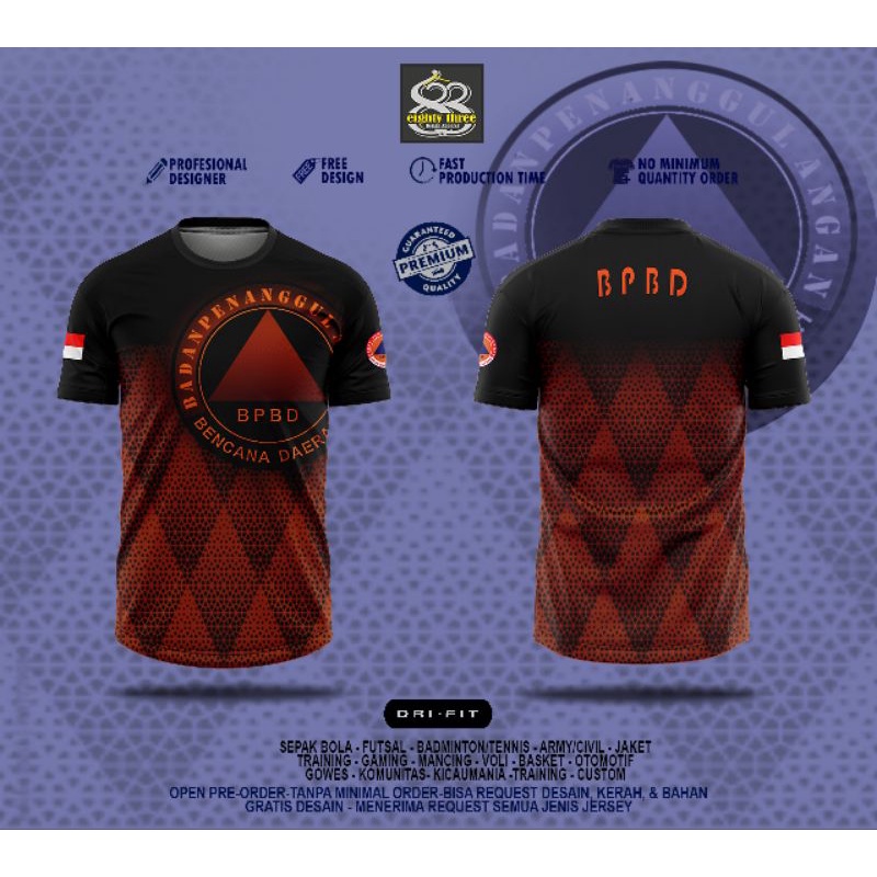 Jersey BNPB