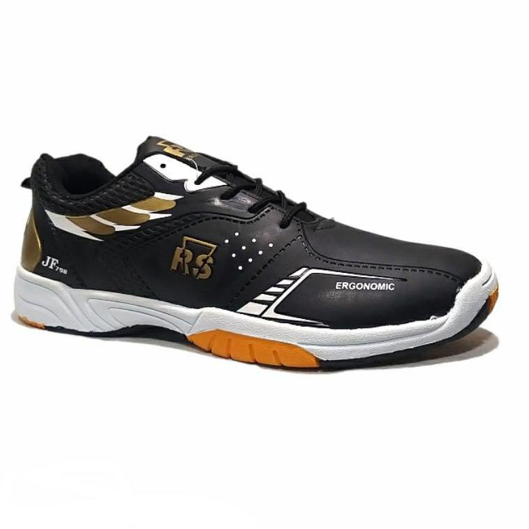 SEPATU BADMINTON RS JEFFER JF798 BULUTANGKIS PRIA "LAG.18Oc22ғ"