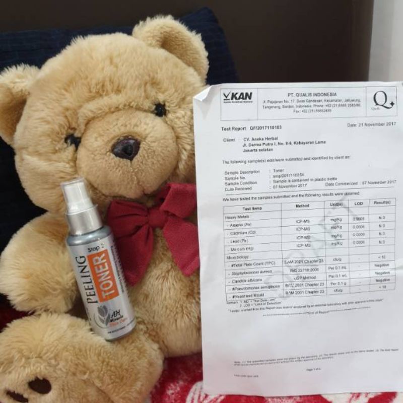 Toner Ah Miracle skincare