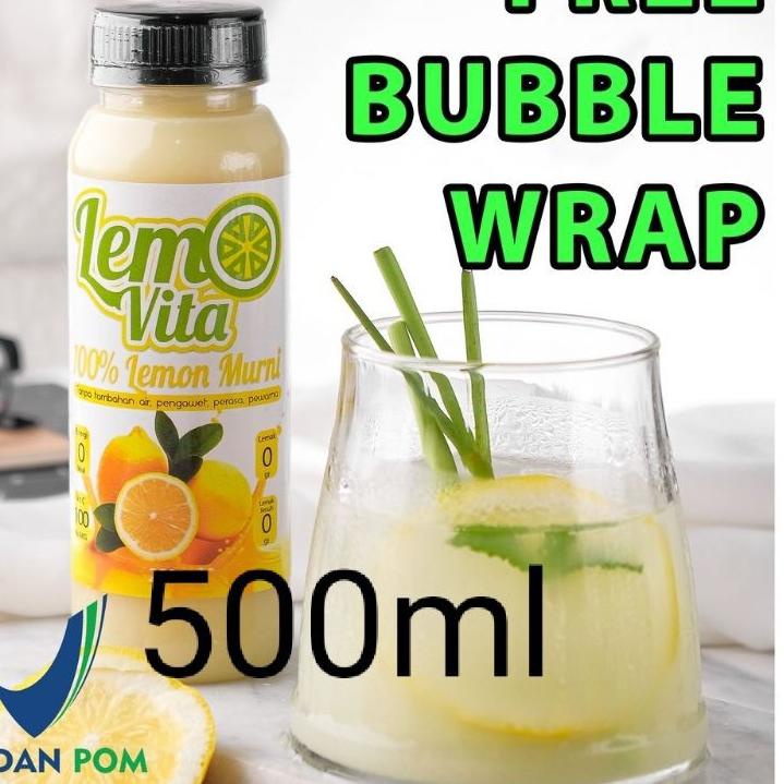 

ㅀC Sari lemon fresh Lemovita 500ml jus diet detoks alami STOK BANYAK 3678 ☁