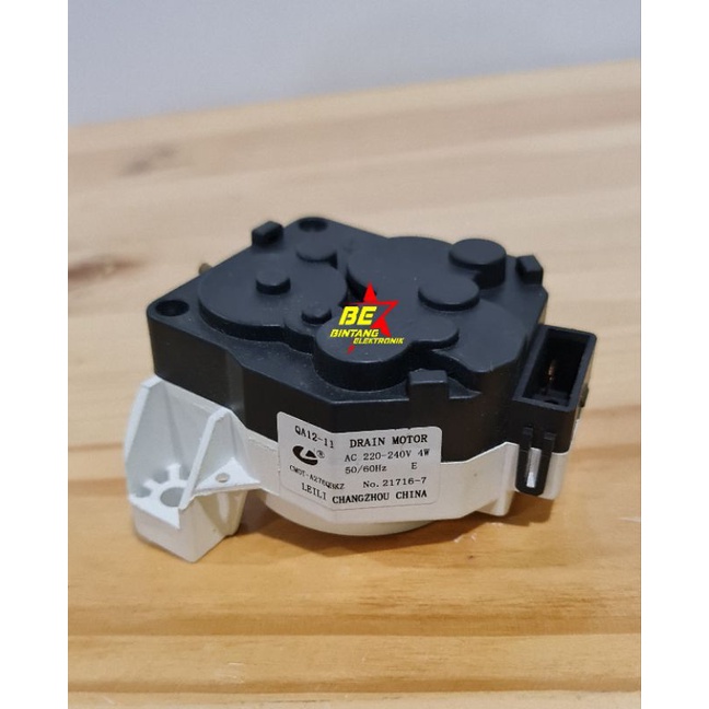 SH3 Motor Drain Sharp QA12-11 Drain Motor Tractor Mesin Cuci Original