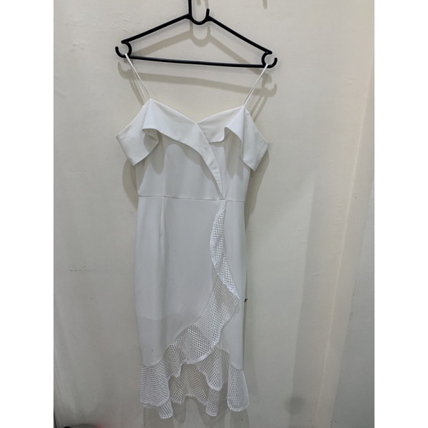 Dress Love Bonito Putih Formal Prewedding Casual