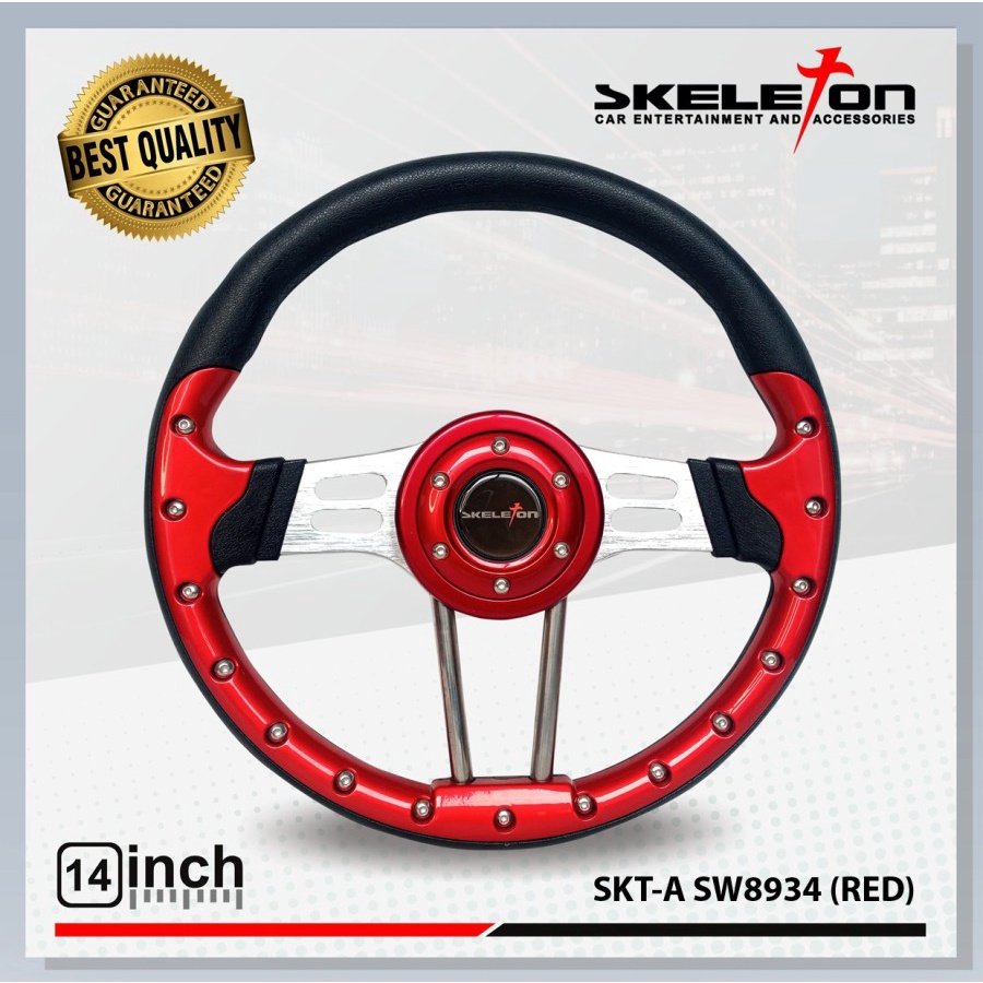 Stir Mobil 14&quot; inch -Steering Wheel Universal - Setir - SKT-A SW8934