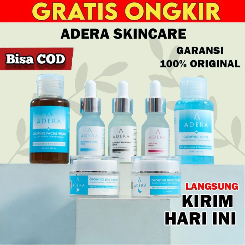 Adera Serum Wajah Glowing Serum Jerawat Serum Flek 100% BPOM