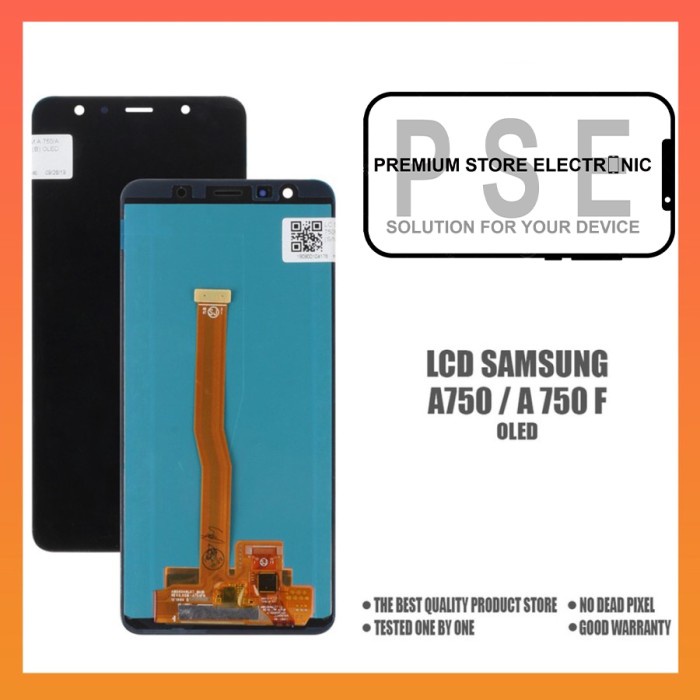 LCD Samsung A7 A750F 2018 Versi OLED Touchscreen Garansi 1 Bulan