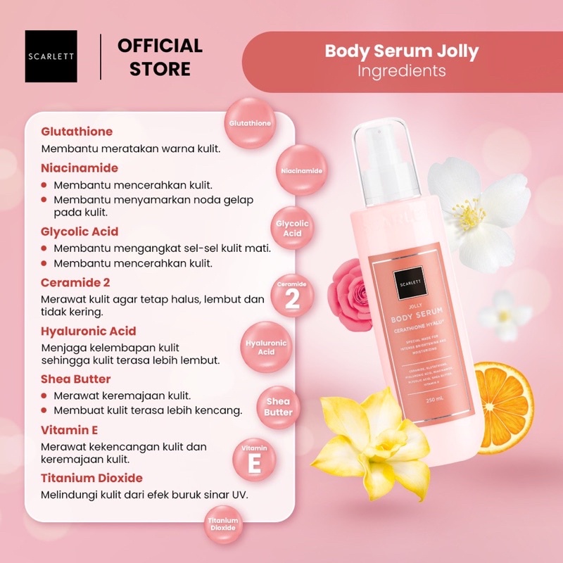 SCARLETT WHITENING JOLLY SERIES