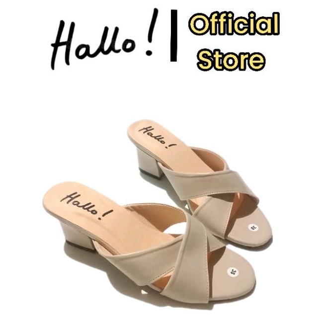Hello Hells Sandal High Hills Cewek Hak Tinggi 5cm (Hello Soraya)