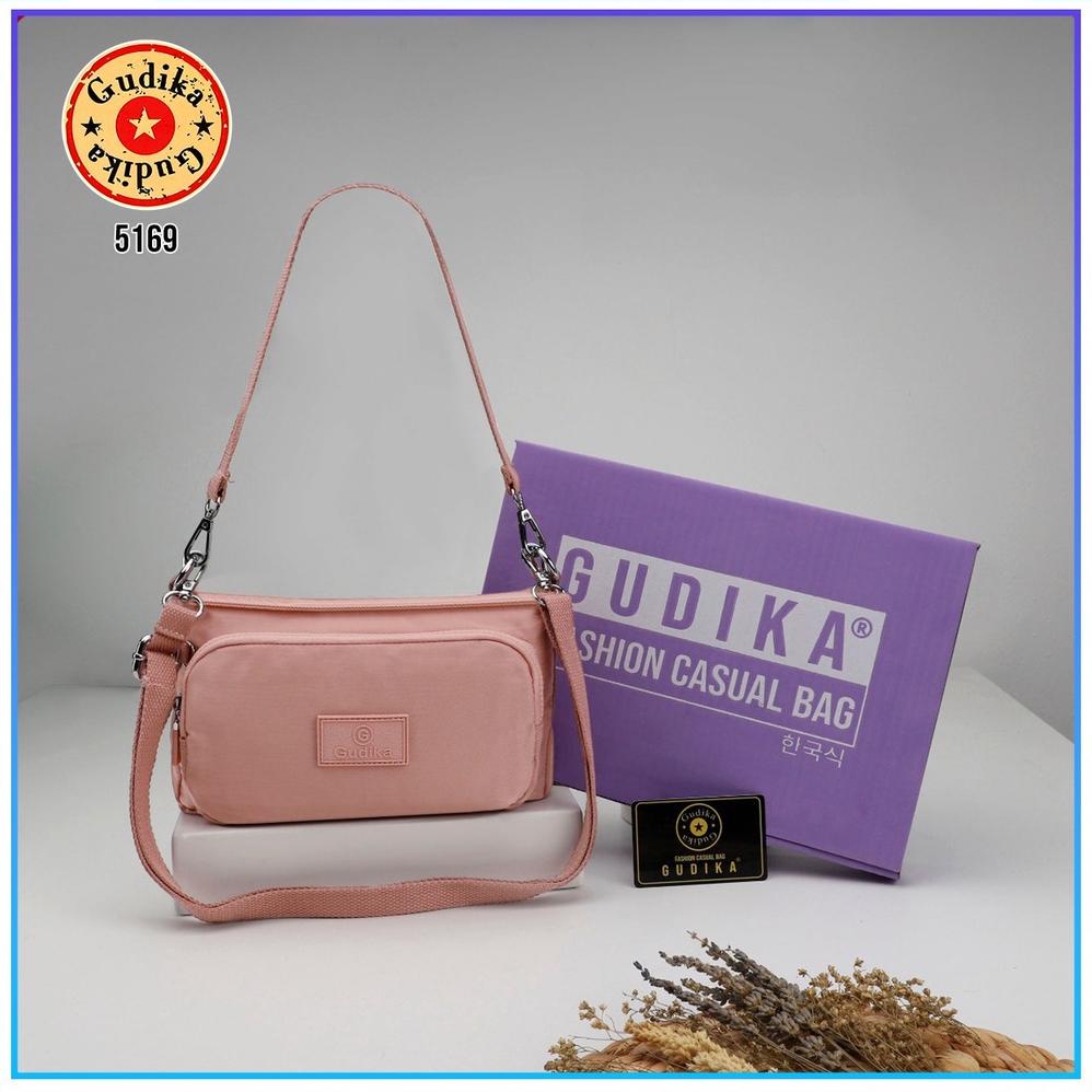 GUDIKA Bag 5169 - Tas Fashion Branded Ori Selempang bahu Cewek Kekinian Wanita Import Korea Original
