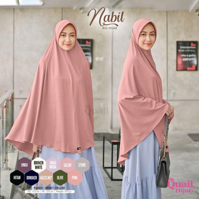 QUAIL BIG HIJAB SYARI NABIL