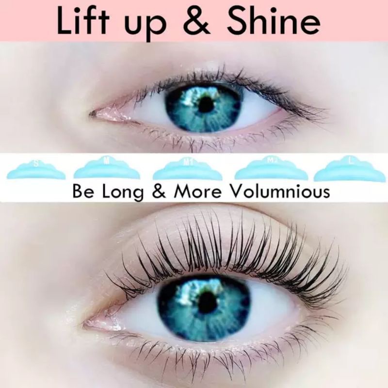 Silikon Lash Lift Keriting Bulu Mata / Lashlift Silicon Curly