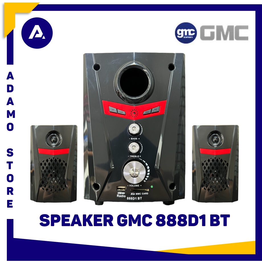 Speaker GMC 888D1 BT Bluetooth Speaker Aktif