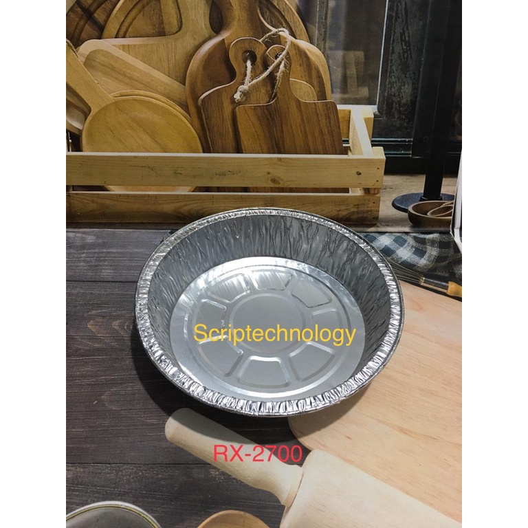 Aluminium Foil Tray BX-2700 Bulat - Wadah Aluminium Baking Kue RX725