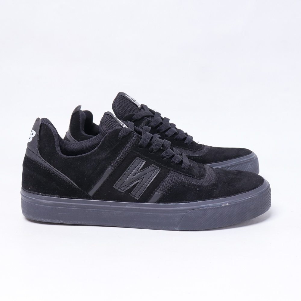 SEPATU PRIA SKATEBOARDING SNEAKERS CASUAL KETS SPORT PREMIUM IMPORT BNIB FULL HITAM