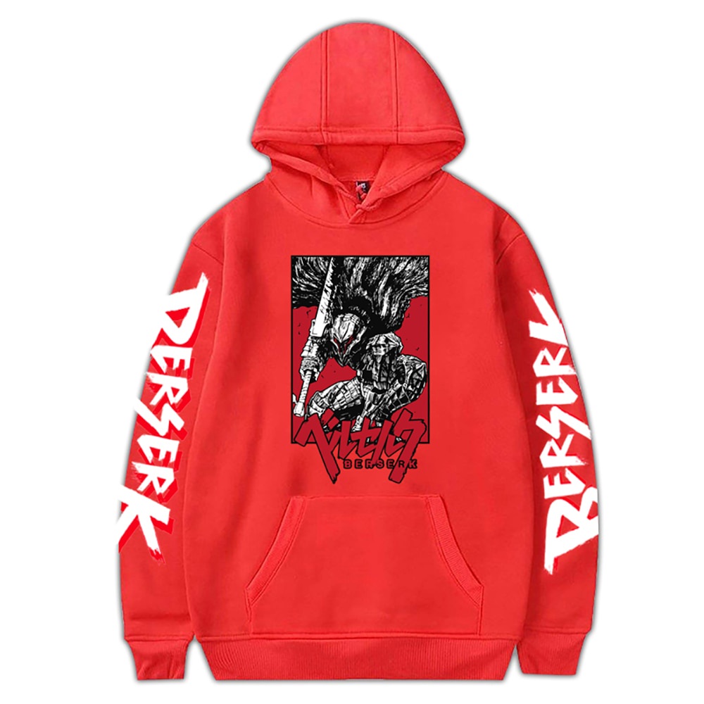 Hoodie Anime Jepang Hoodie Mode Atasan Antik Pulover Lengan Panjang Mengamuk Manga Retro Kasual Harajuku Y2k Pakaian Pria