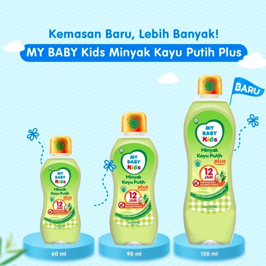 MY BABY KIDS Series | Cologne / Shampoo &amp; Conditioner / Minyak Kayu Putih / Body Wash