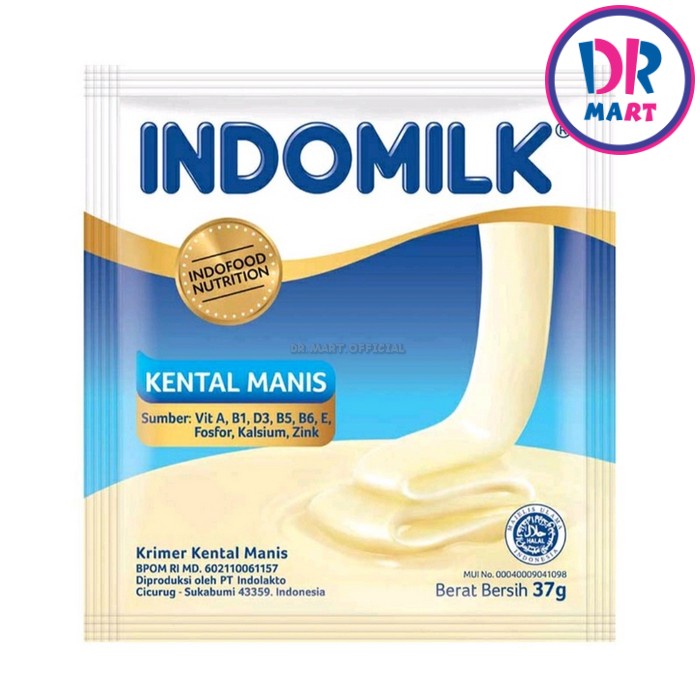 

Indomilk Susu Krimer Kental Manis Sachet 37gr