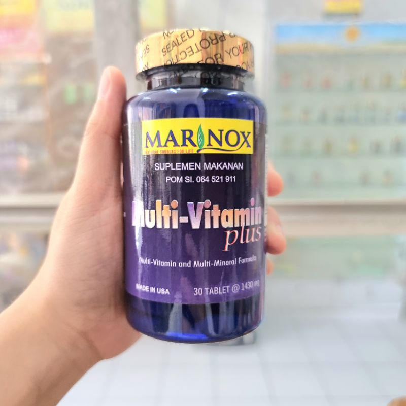 Marinox Multivitamin Plus 30'S - Meningkatkan Daya Tahan Tubuh