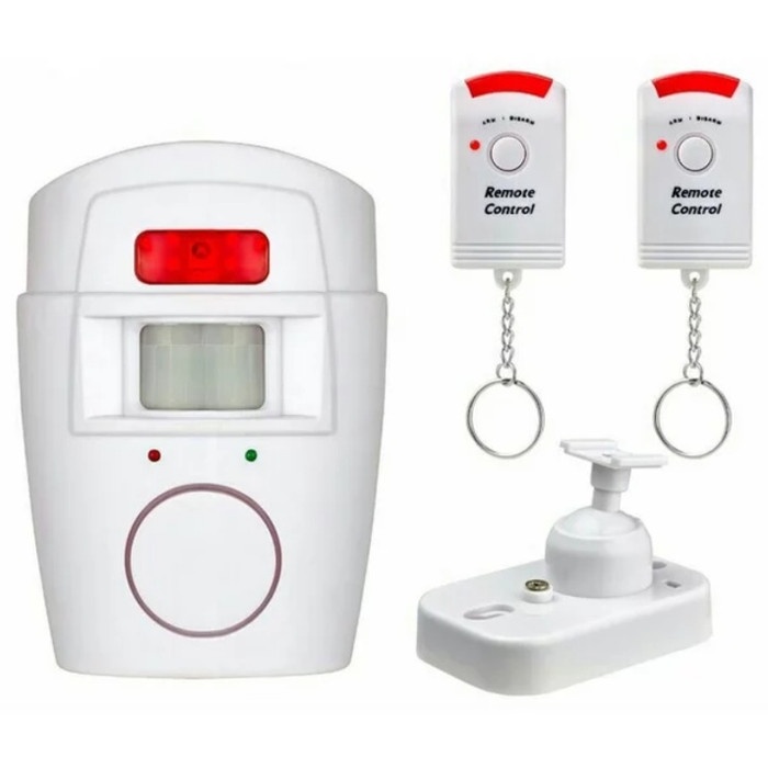 Alarm Infrared Sensor Gerak Pakai Remot Alarm Rumah Alarm Toko Mobil