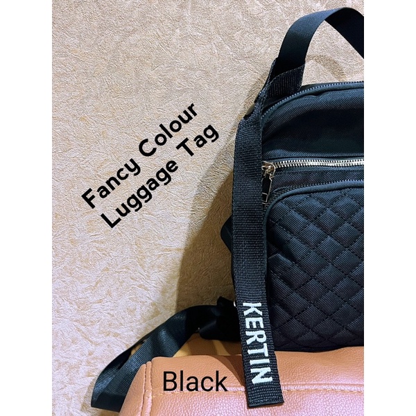 Fawn’G Handmade - Fancy Color luggage tag bordir nama