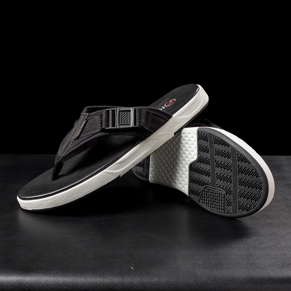 VINE BLACK |ManNeedMe x FLAZHBACK| Sandal Pria Cowok Sendal Jepit Casual ORIGINAL