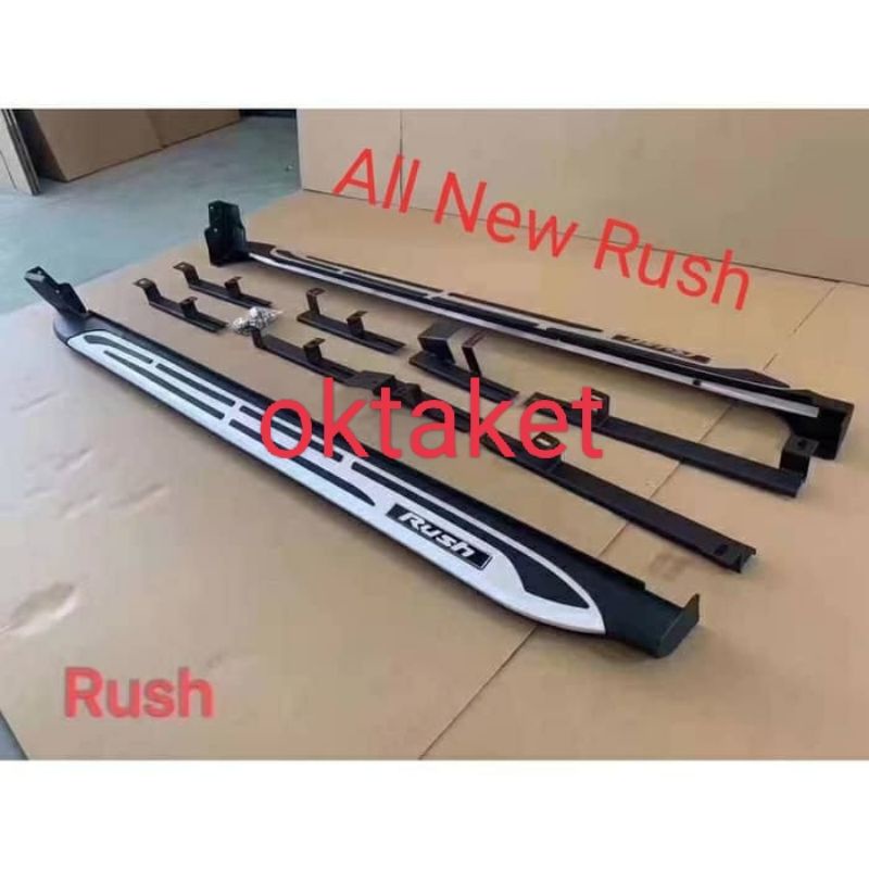 running board foot step pijakan kaki All new Rush Terios 2018 2019 2021 2022 2023 gr sport