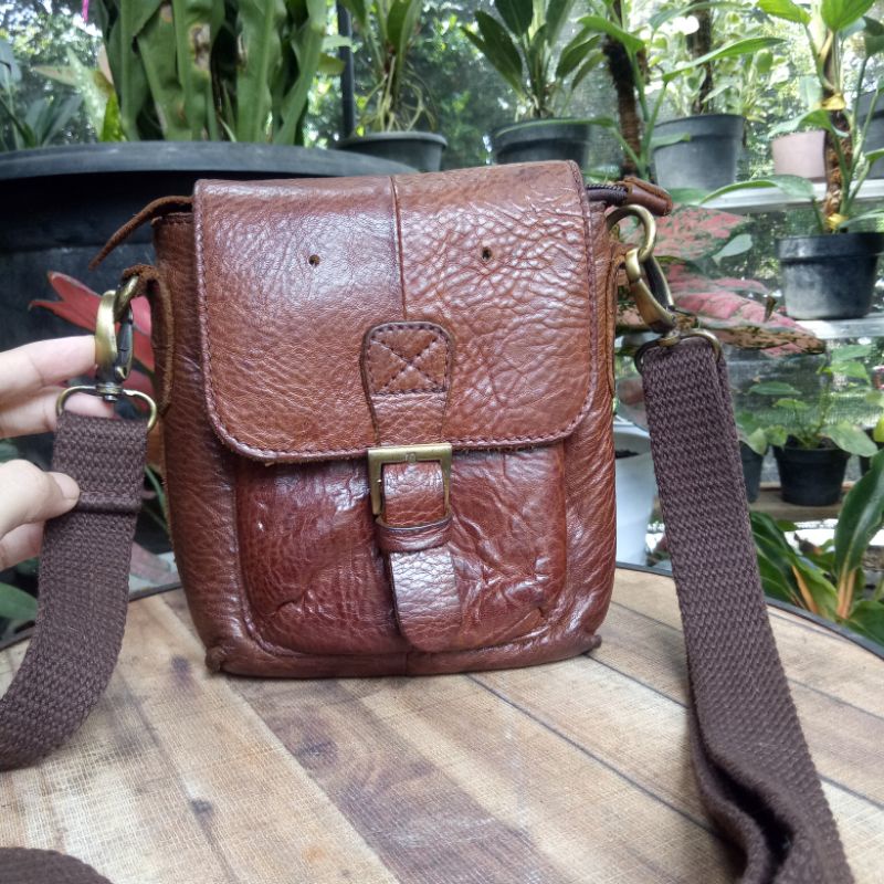MINI SLING BAG KULIT / SELEMPANG MINI