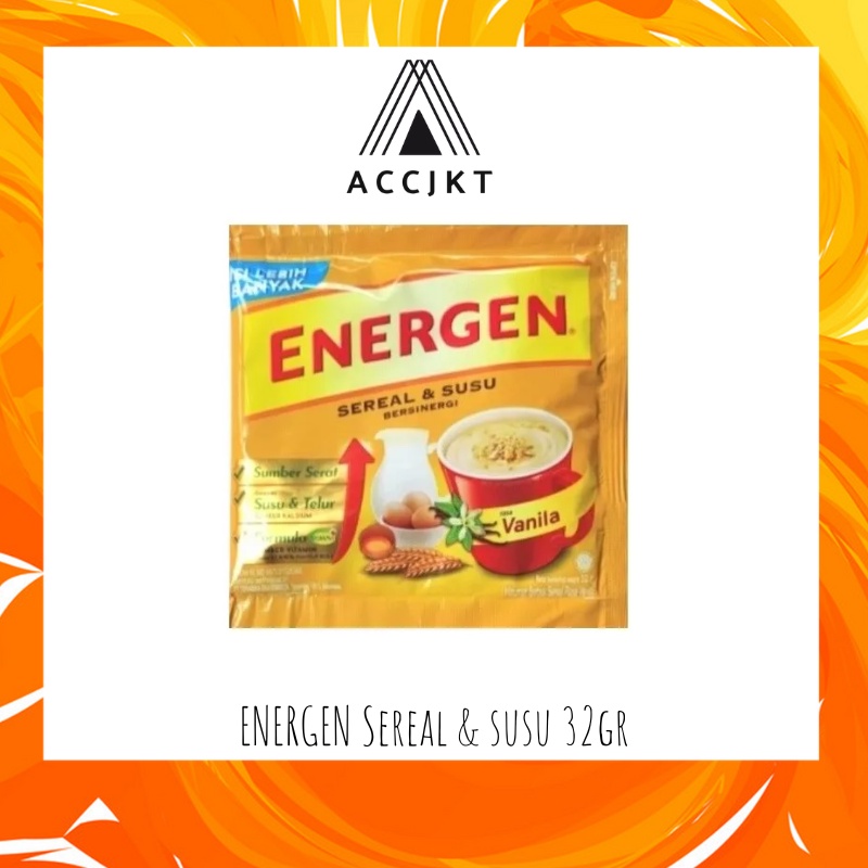 

ENERGEN Sereal & susu 32gr sachet ACCJKT
