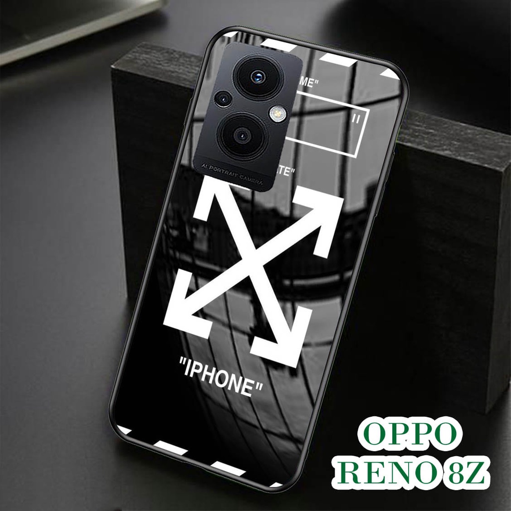 Softcase Kaca Oppo Reno 8z - Case Handphone OPPO Reno 8z [T51].