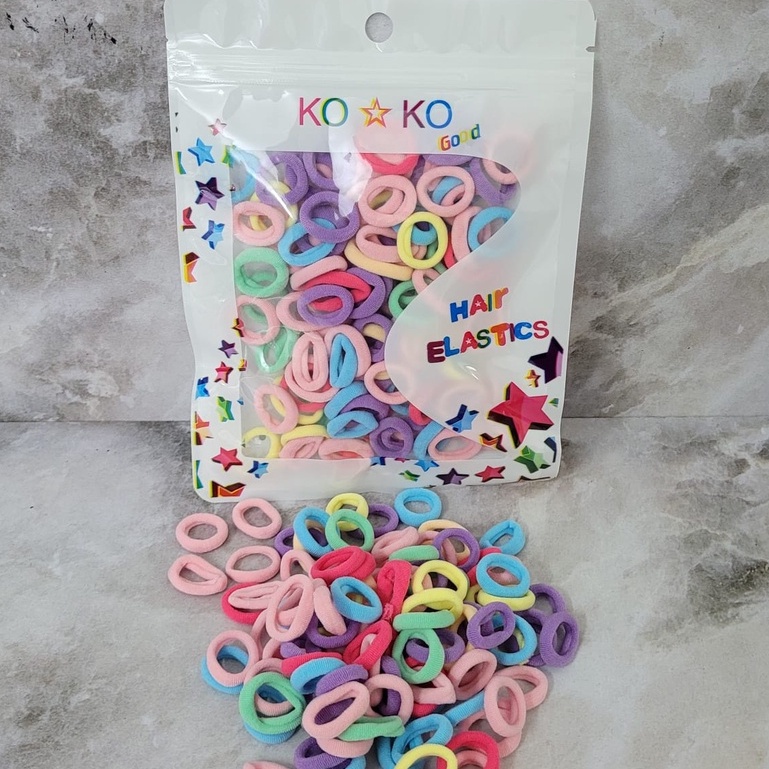 TROY 80 Ikat Rambut Donat Kuncir Rambut Karet Rambut Korea