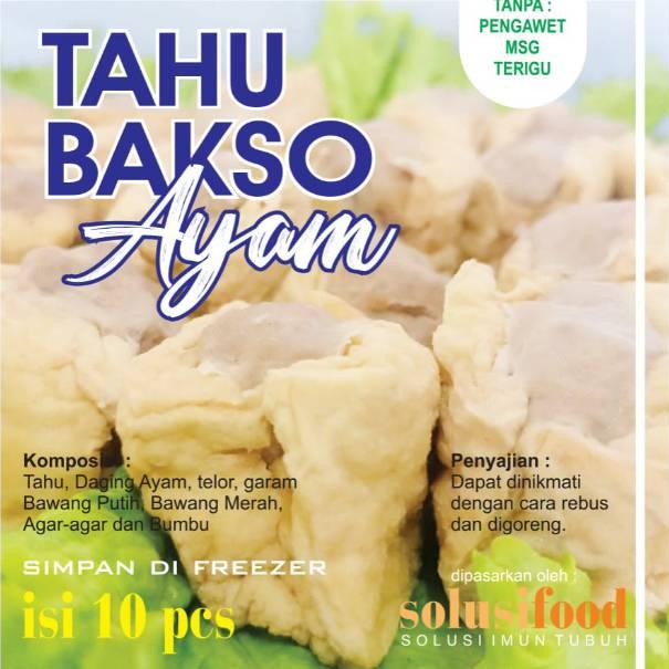 

Clearance sale--Tahu Bakso Ayam keto frozen