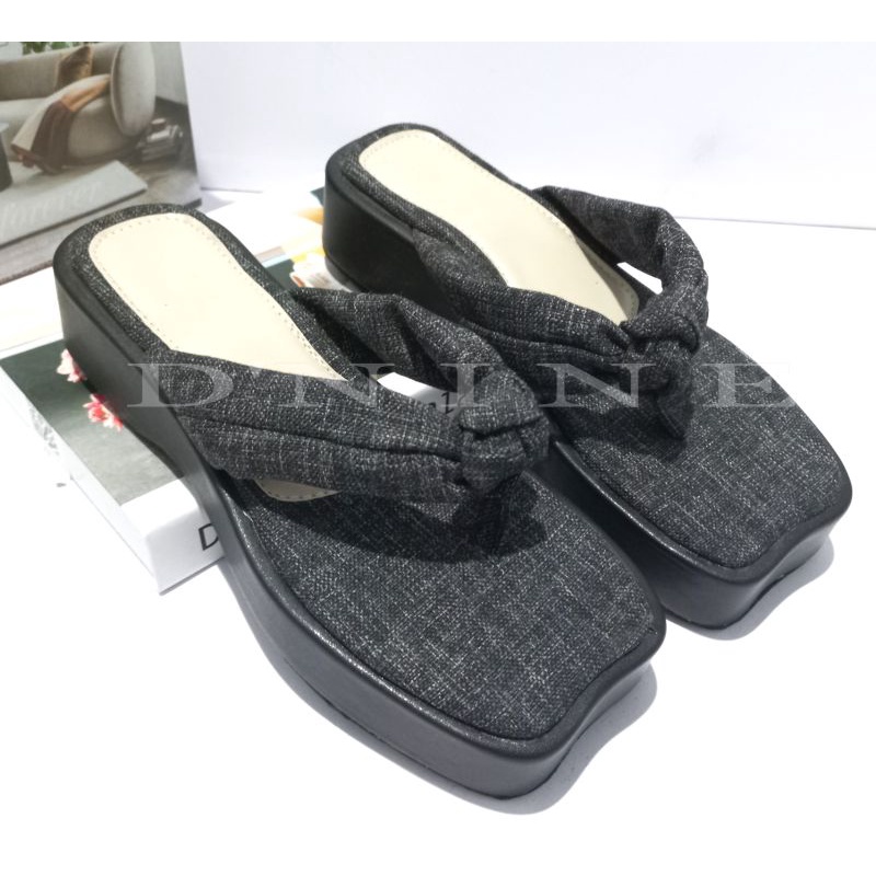 NIRRINA DN 21 Sandal wedges platform kanvas