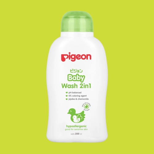 ❤ZJ❤ Baby Wash 2in1 PIGEON / Sabun Mandi Bayi PIGEON