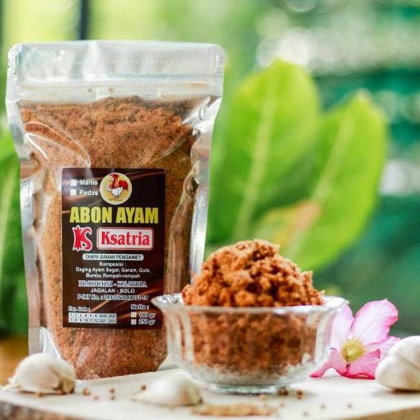 

Modis.. Abon Ayam Ksatria Solo 250 gram 40