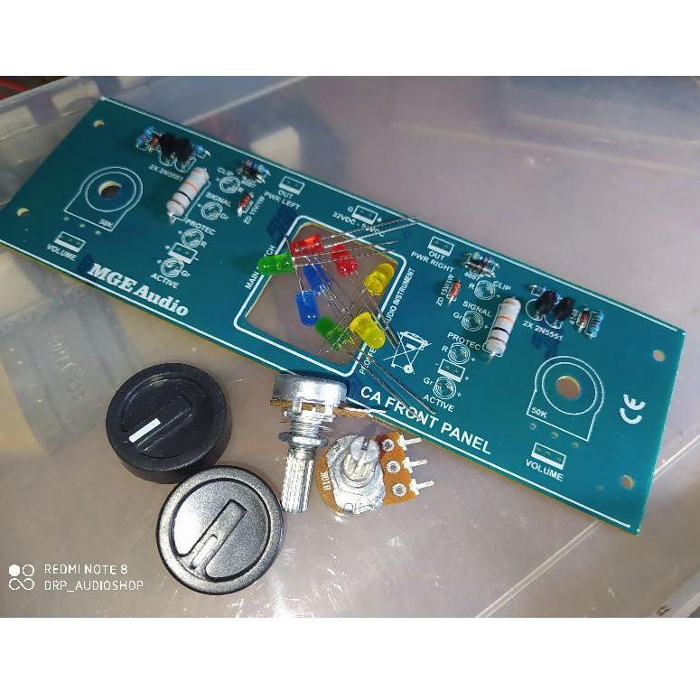 AC.18Oc22ғ ▫ Led indikator power amplifer rakitan panel depan box CA