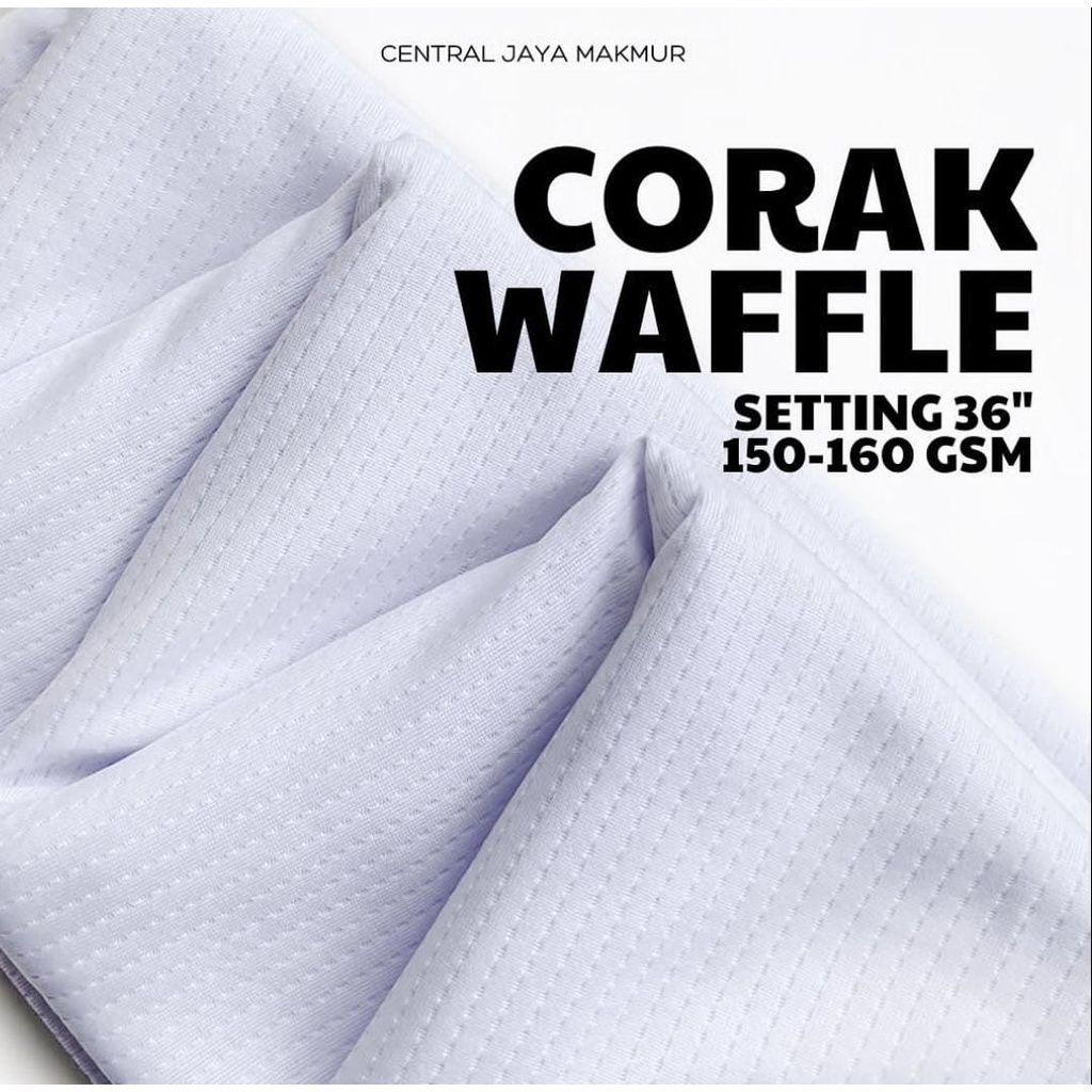 KAIN DRYFIT CORAK WAFFLE