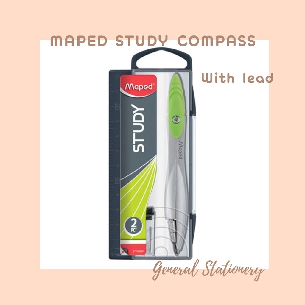 

Maped Study Compass With Lead / Jangka Maped Study