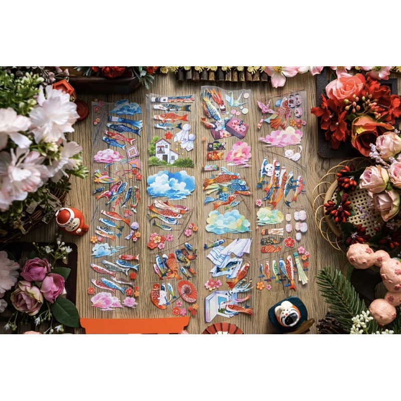 

[Sample] Deer Studio Koinobori PET Tape