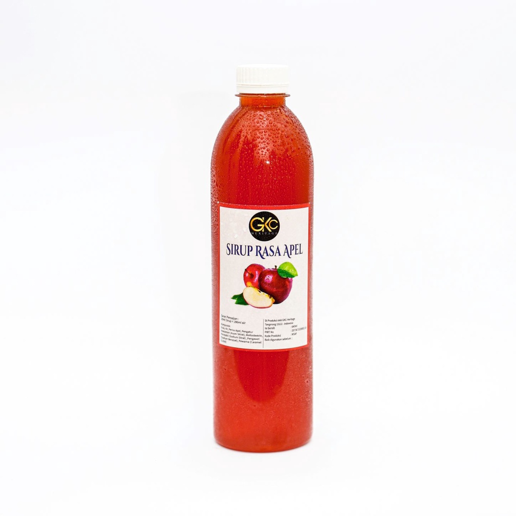 

Ay00! Sirup Minuman Rasa Apel Syrup Gkc Heritage Apple 640ml