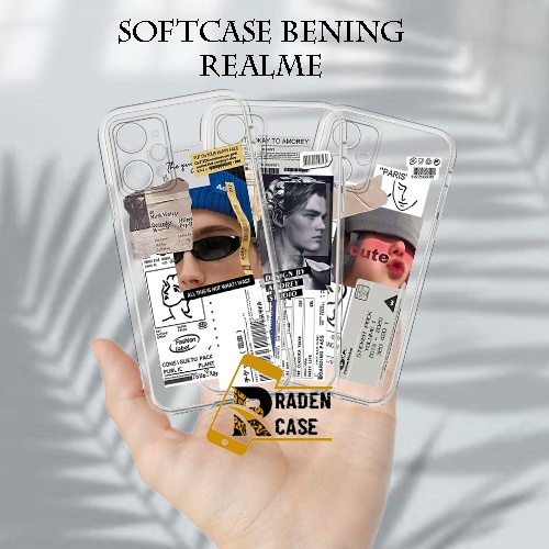 Softcase Bening Motif for Realme C21Y C25Y