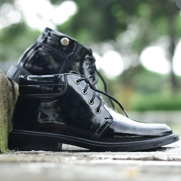 Sale SEPATU PDH PDL POLRI POLISI TNI SATPAM SECURITY P21 SATPOL PP FORMAL KERJA DINAS OXFORD PRIA