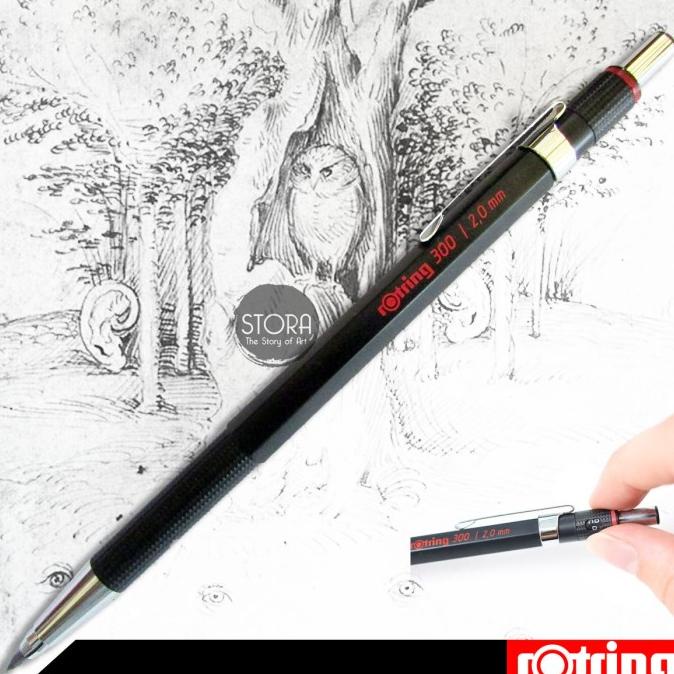 

[COD] ROTRING PENSIL SKETSA 2MM SALE Kode 475