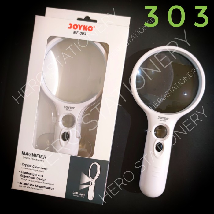 

Kaca pembesar lampu LED light magnifier joyko MF-303